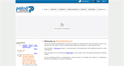 Desktop Screenshot of paloddistributors.com